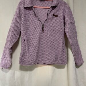 Columbia Light Purple Textured Pullover